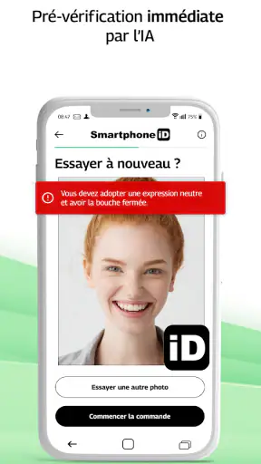 Smartphone iD - Photo identité screenshot