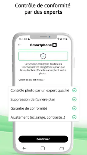 Smartphone iD - Photo identité screenshot