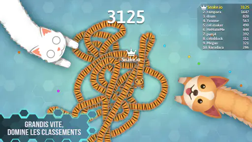 Snake.io - Jeu Serpent Fun .io screenshot 10