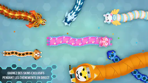 Snake.io - Jeu Serpent Fun .io screenshot 9