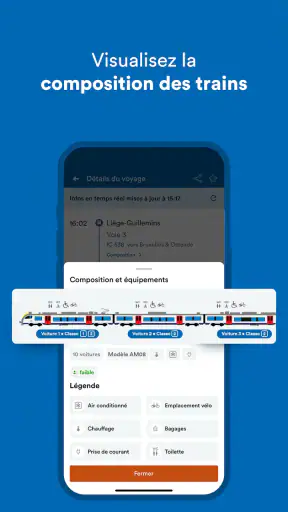 SNCB: horaires & tickets train screenshot