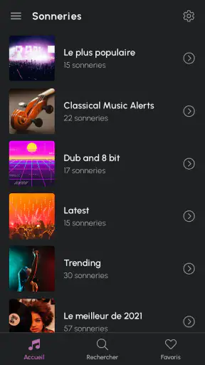 Sonneries de téléphone screenshot 9