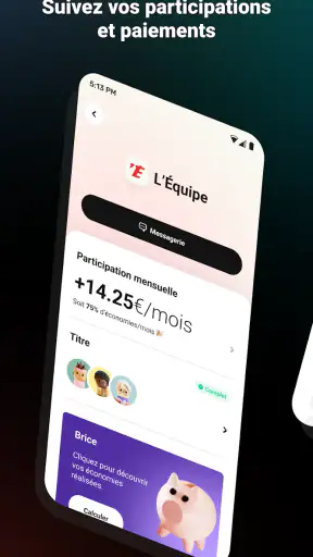 Spliiit : partage d'abonnement screenshot 4