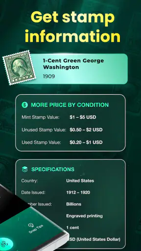 Stamp Identifier - Stamp Value screenshot 2