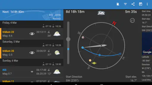 Station Spatiale ISS Detector screenshot