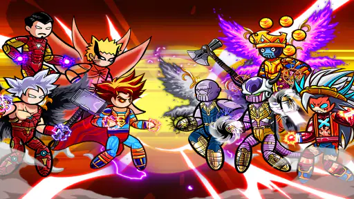 Stick Warrior SuperHero Dragon screenshot 9