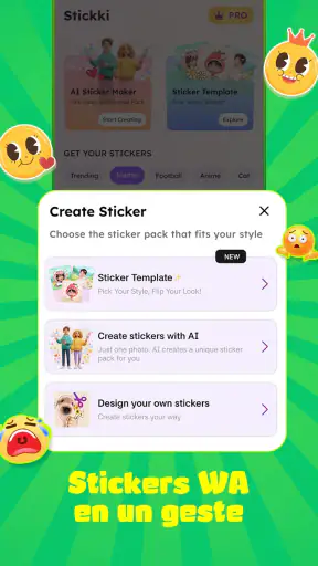 Stickki: Sticker Maker für WA screenshot