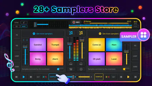 Studio de mixage DJ-DJ Musique screenshot