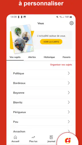Sud Ouest, l’info en continu screenshot