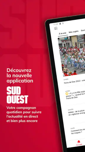 Sud Ouest, l’info en continu screenshot