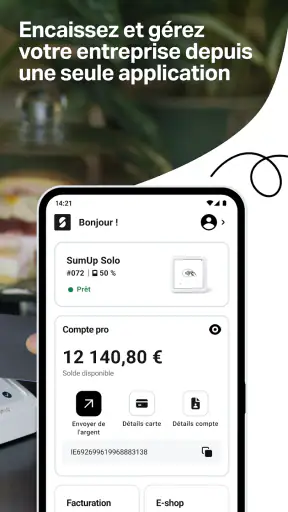 SumUp Business: TPE & caisse screenshot 2