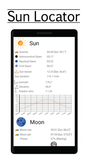 Sun Locator (Soleil et Lune) screenshot 8