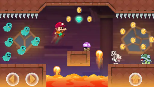 Super Madino Run:Jump Bros screenshot 7