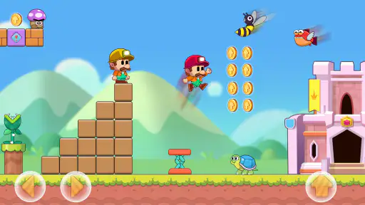 Super Madino Run:Jump Bros screenshot 9