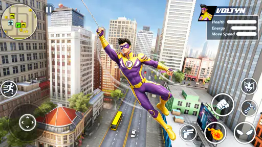 Super Rope Hero: Crime City screenshot 10