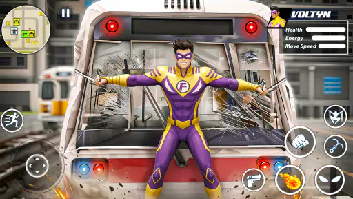 Super Rope Hero: Crime City screenshot 11