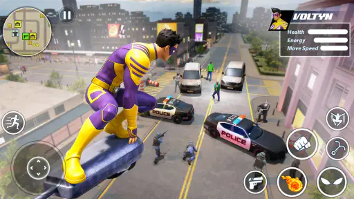 Super Rope Hero: Crime City screenshot 12