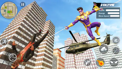 Super Rope Hero: Crime City screenshot 8