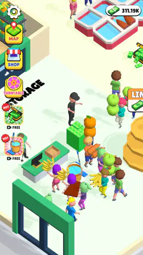 Supermarket Tycoon:Shopping screenshot 1
