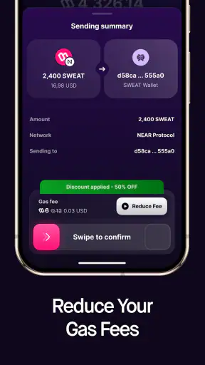 Sweat Wallet: Marche et Gagne screenshot