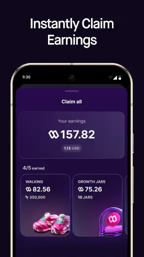 Sweat Wallet: Marche et Gagne screenshot