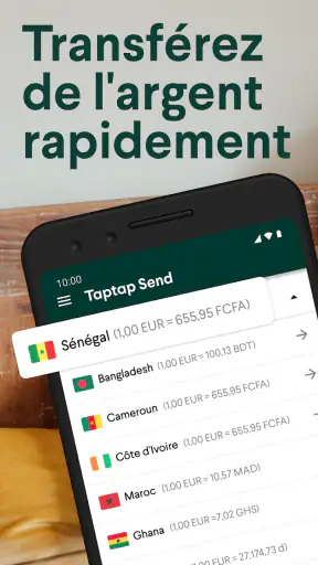 Taptap Send: Envoi d’argent screenshot 1