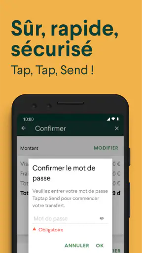 Taptap Send: Envoi d’argent screenshot 3