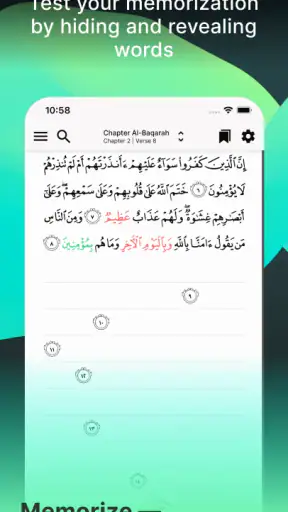 Tarteel: Mémorisation Coran IA screenshot 4