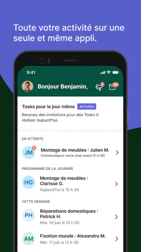 Taskeur de Taskrabbit screenshot