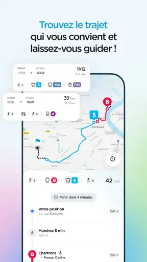 TBM mobilités screenshot