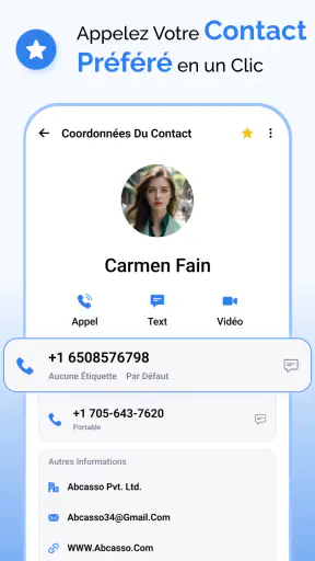 Téléphone - Appels et Contacts screenshot 2