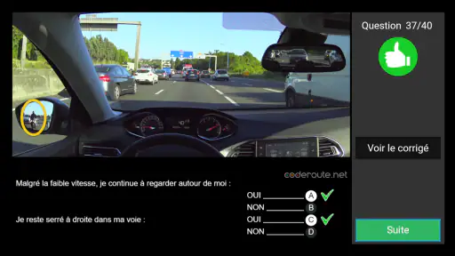 Tests de Code de la Route screenshot 9