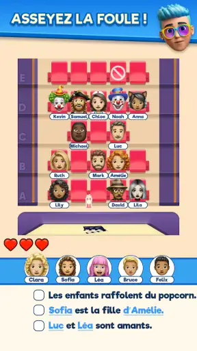 That's My Seat - Logic Puzzle screenshot 9