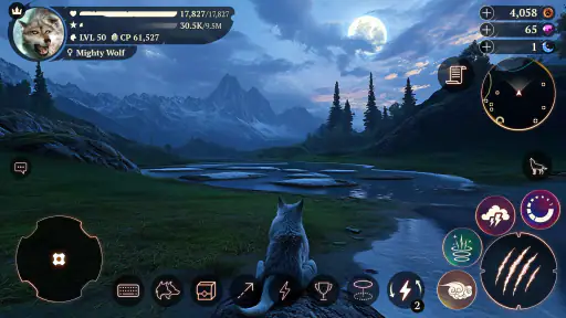 The Wolf: Jeu d’animaux MMORPG screenshot
