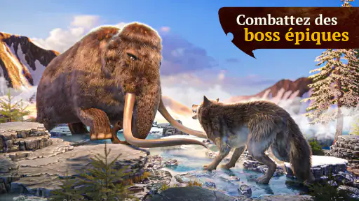 The Wolf: Jeu d’animaux MMORPG screenshot