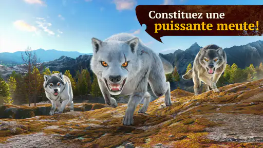 The Wolf: Jeu d’animaux MMORPG screenshot