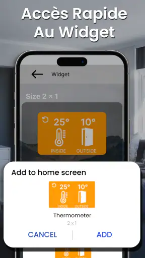 thermomètre intérieur Ambiant screenshot