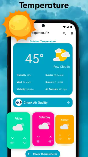 Thermomètre Température Pièce screenshot