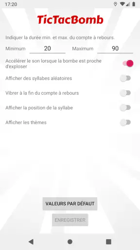 TicTacBomb screenshot
