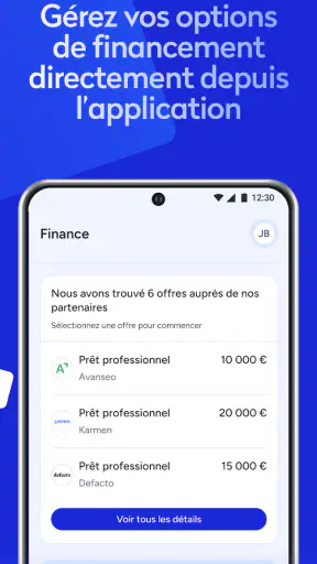 Tide: compte pro en ligne screenshot 3