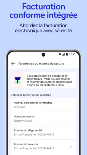 Tide: compte pro en ligne screenshot 4