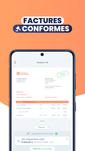 Tiime Facturation électronique screenshot 5