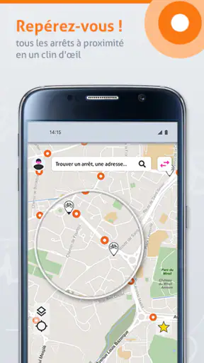 Tisséo métro tram bus Toulouse screenshot