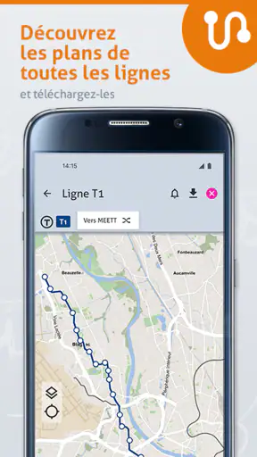 Tisséo métro tram bus Toulouse screenshot