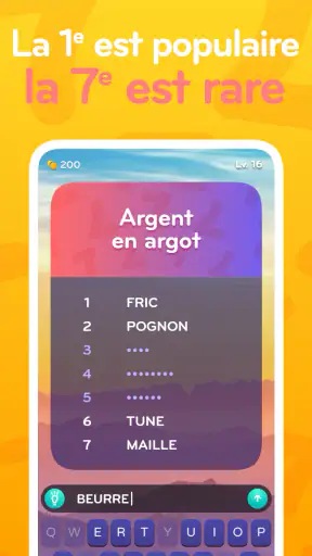 Top 7 : un thème, 7 réponses ! screenshot 6