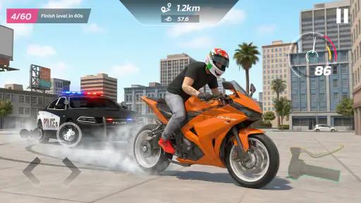 Traffic Moto Rider City screenshot 11