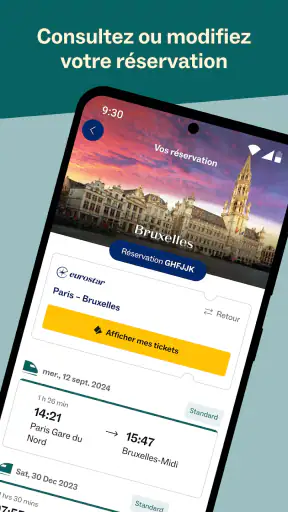 Eurostar : trains et hôtels screenshot