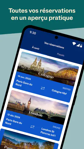 Eurostar : trains et hôtels screenshot