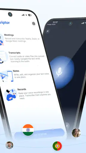 Transkriptor - Parole en Texte screenshot