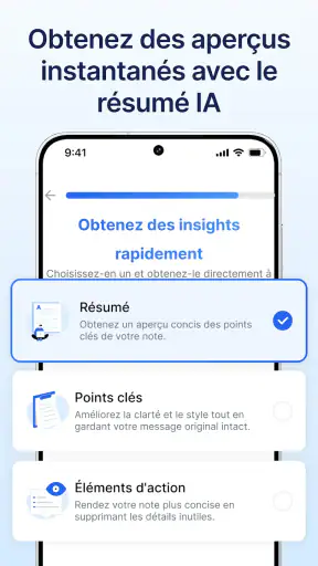 Transkriptor - Parole en Texte screenshot